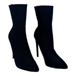 Steve Madden Stretch Ankle Boot Black Size 6.5